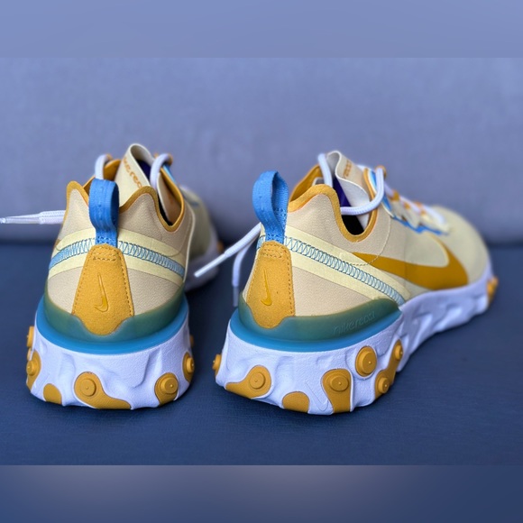 Nike React Element 55 Yellow Ocre - Picture 9 of 9